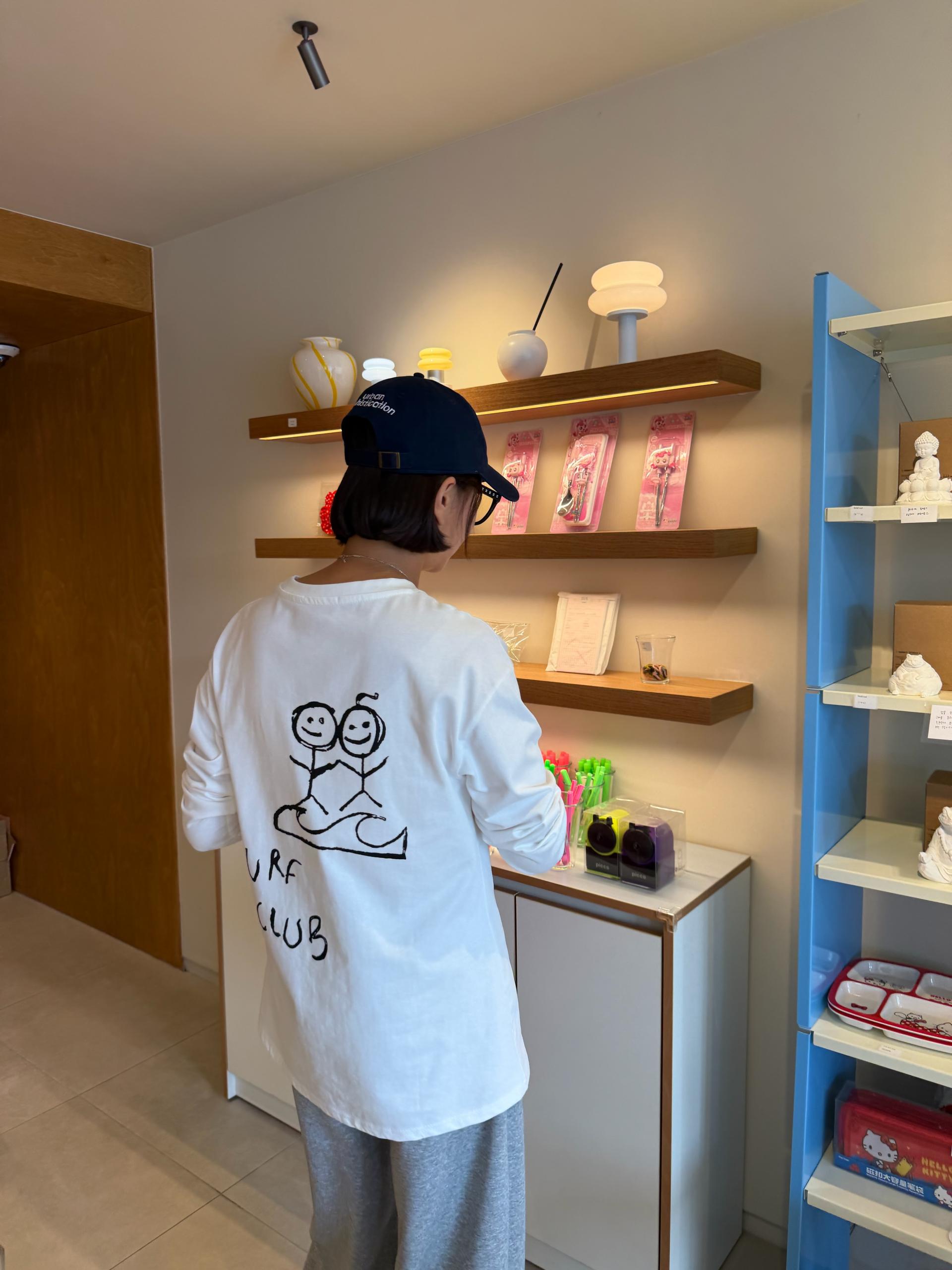 쌍쌍 프린트 티셔츠