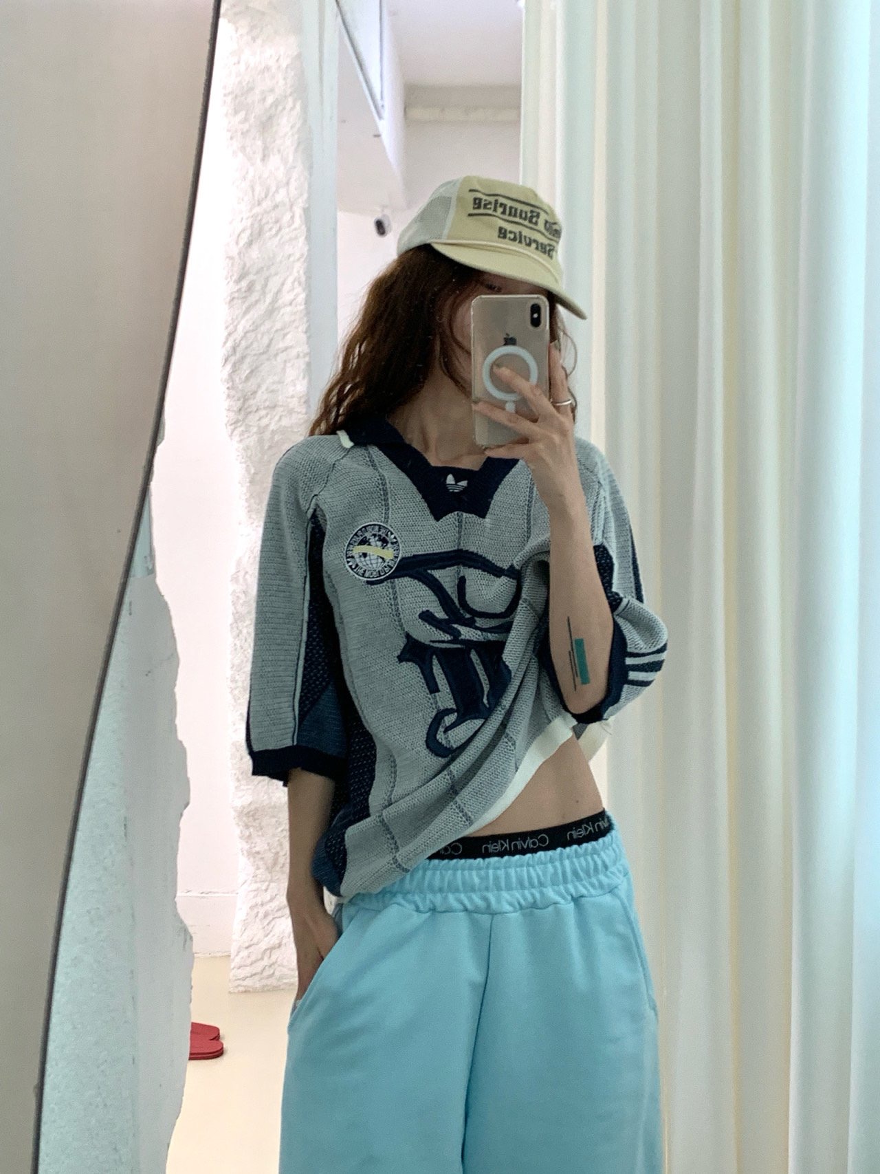 폴로 카라 니트