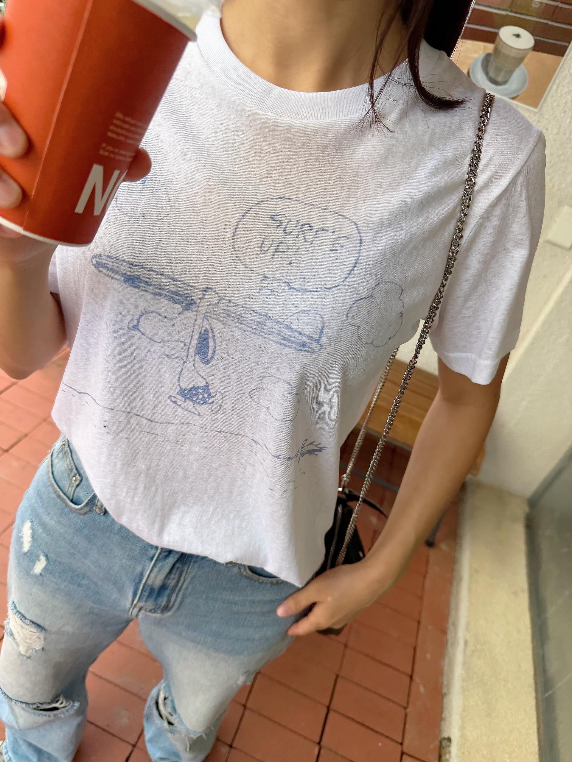 스누피 티셔츠