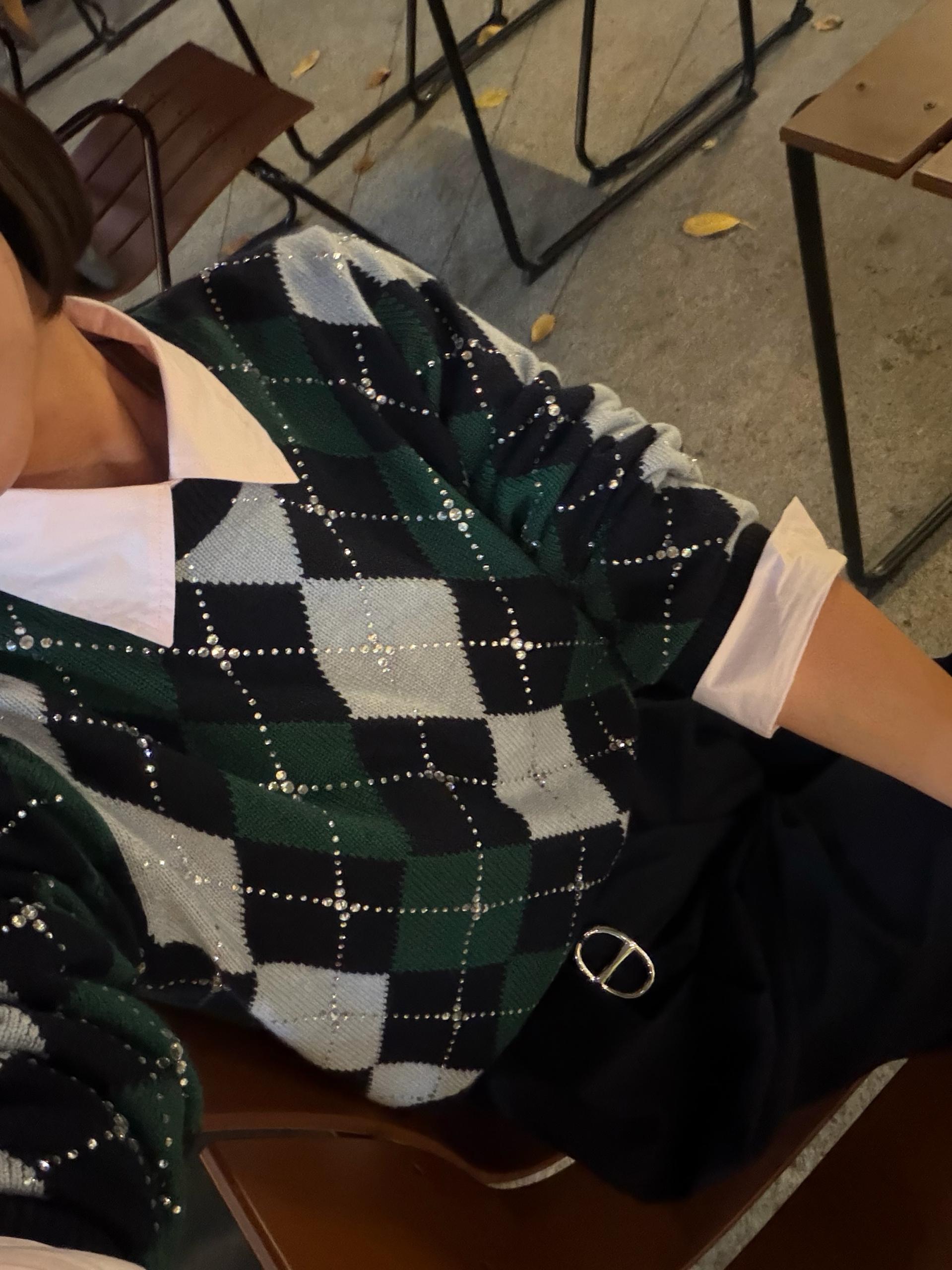 아가일 블링 니트