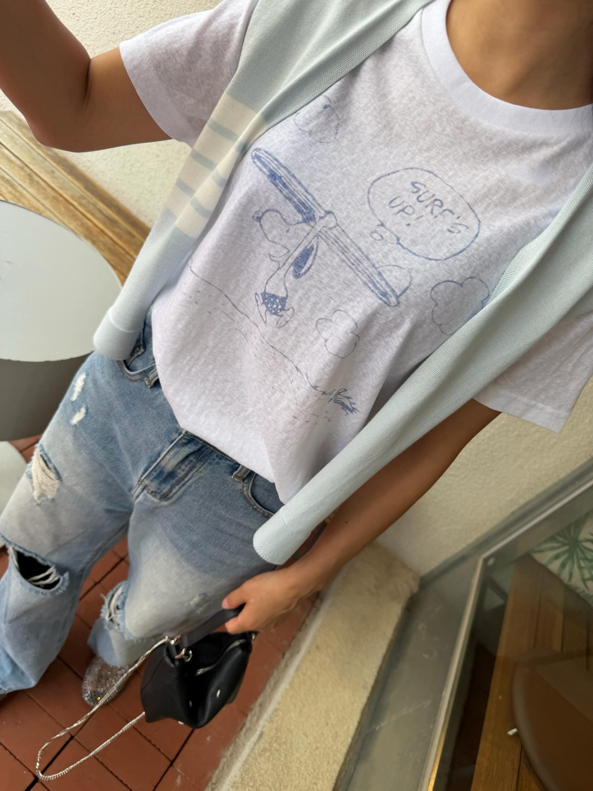 스누피 티셔츠