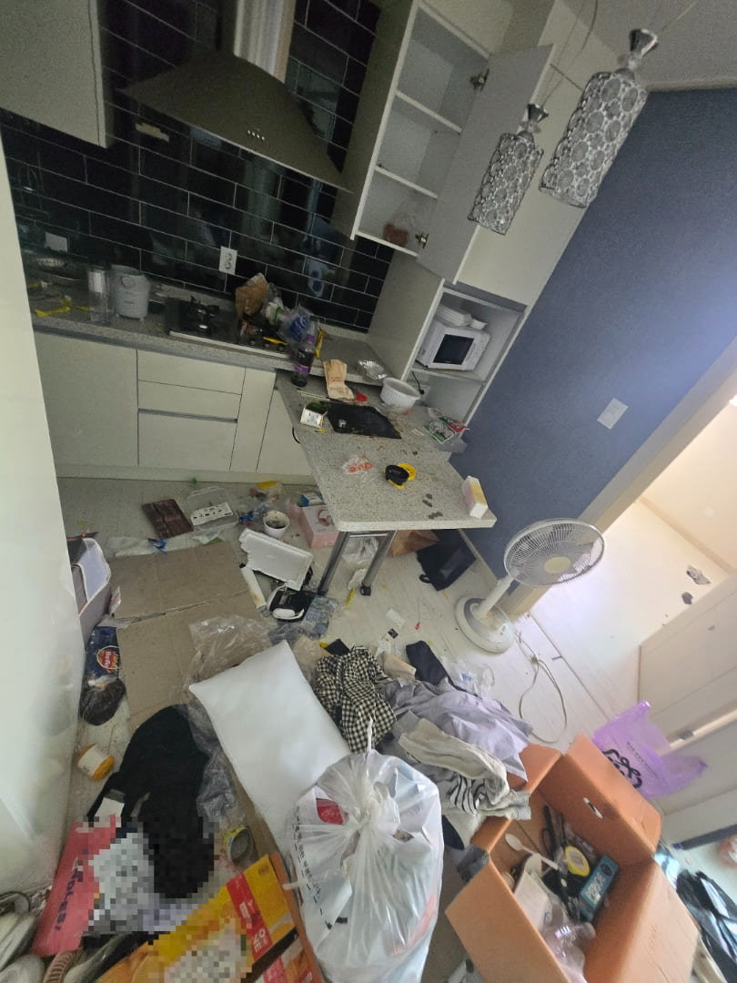 파주시 연다산동, 집쓰레기 청소 전문 서비스 등장! 작업전 이미지