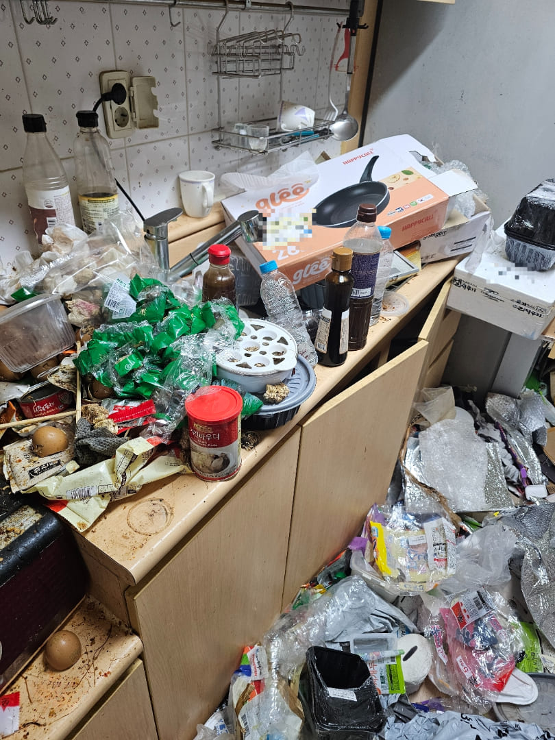 삼청동 쓰레기 수거, 깔끔한 종로구의 비결은? 작업전 이미지