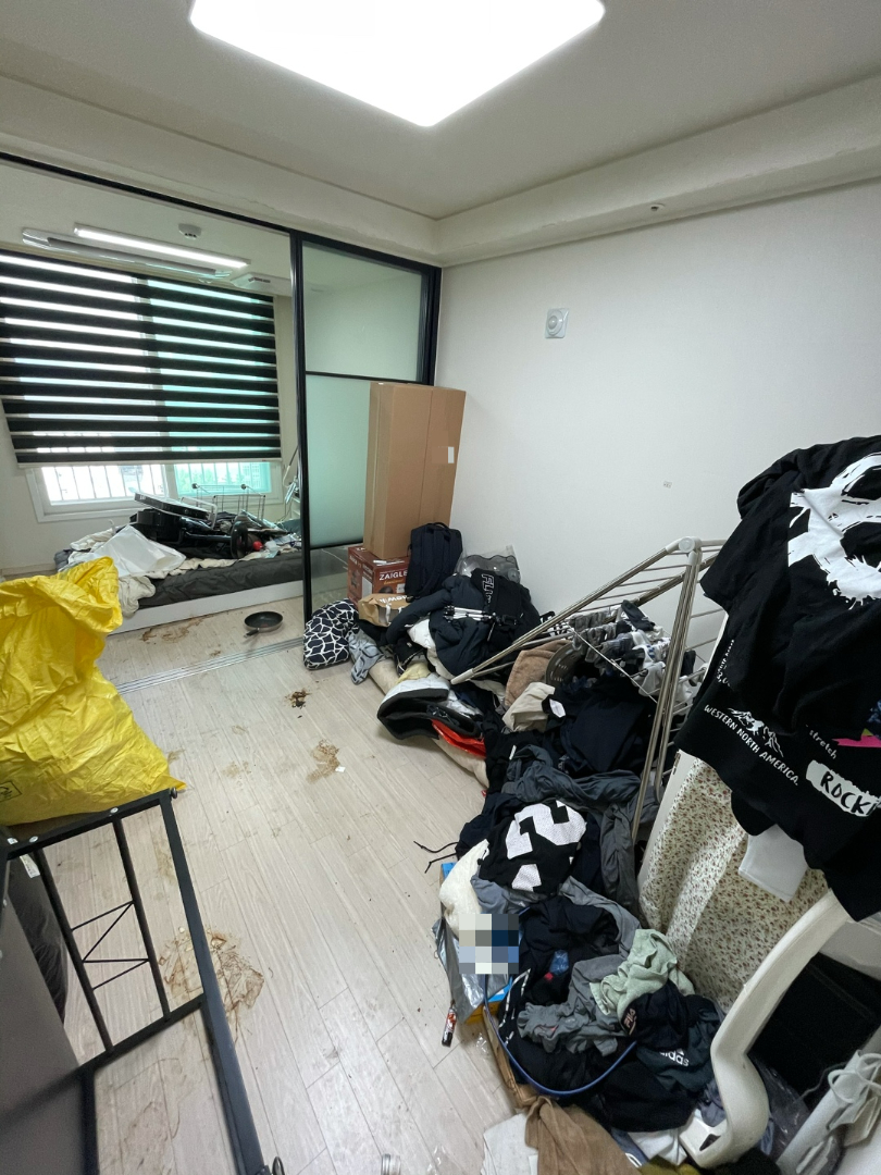 원룸 거실 폐기물 처리
