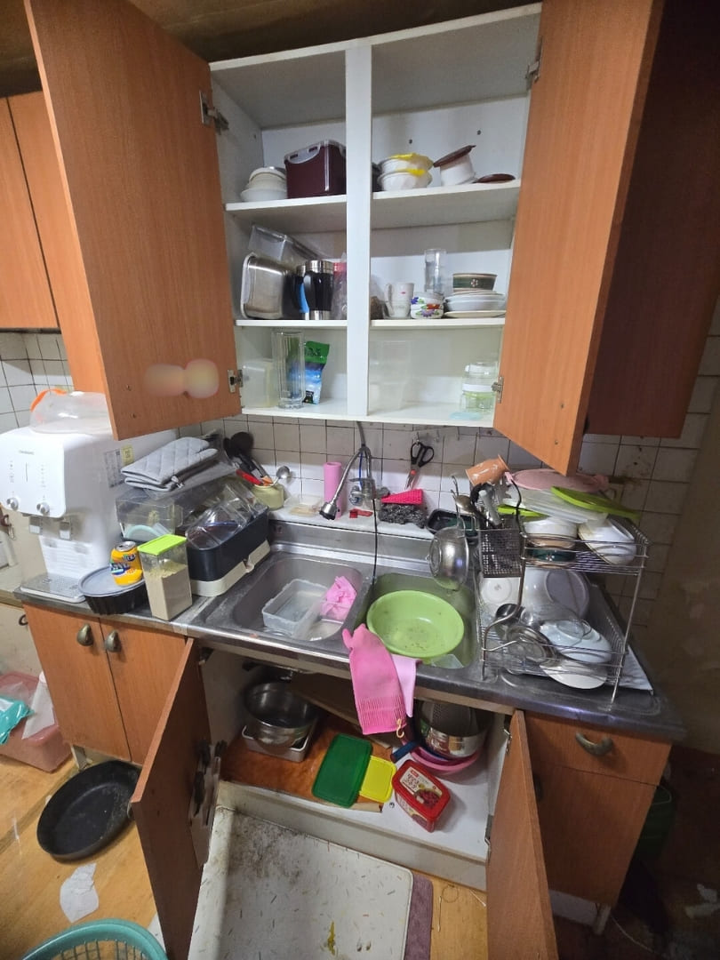 우아한정리 부산 주방 싱크대 이사 폐기물