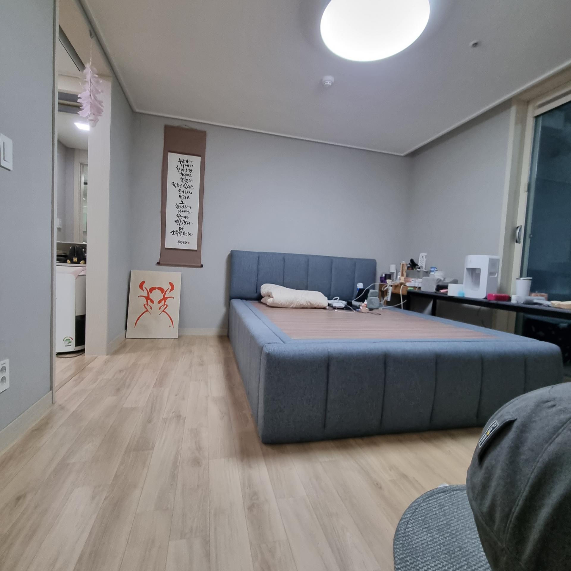 청소 후 침실 [우아한정리 제공]