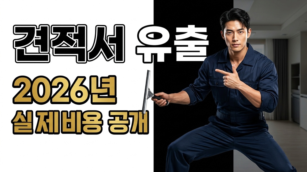군포시 쓰레기집 청소 업체 비용, 2026년 현장 견적서 분석