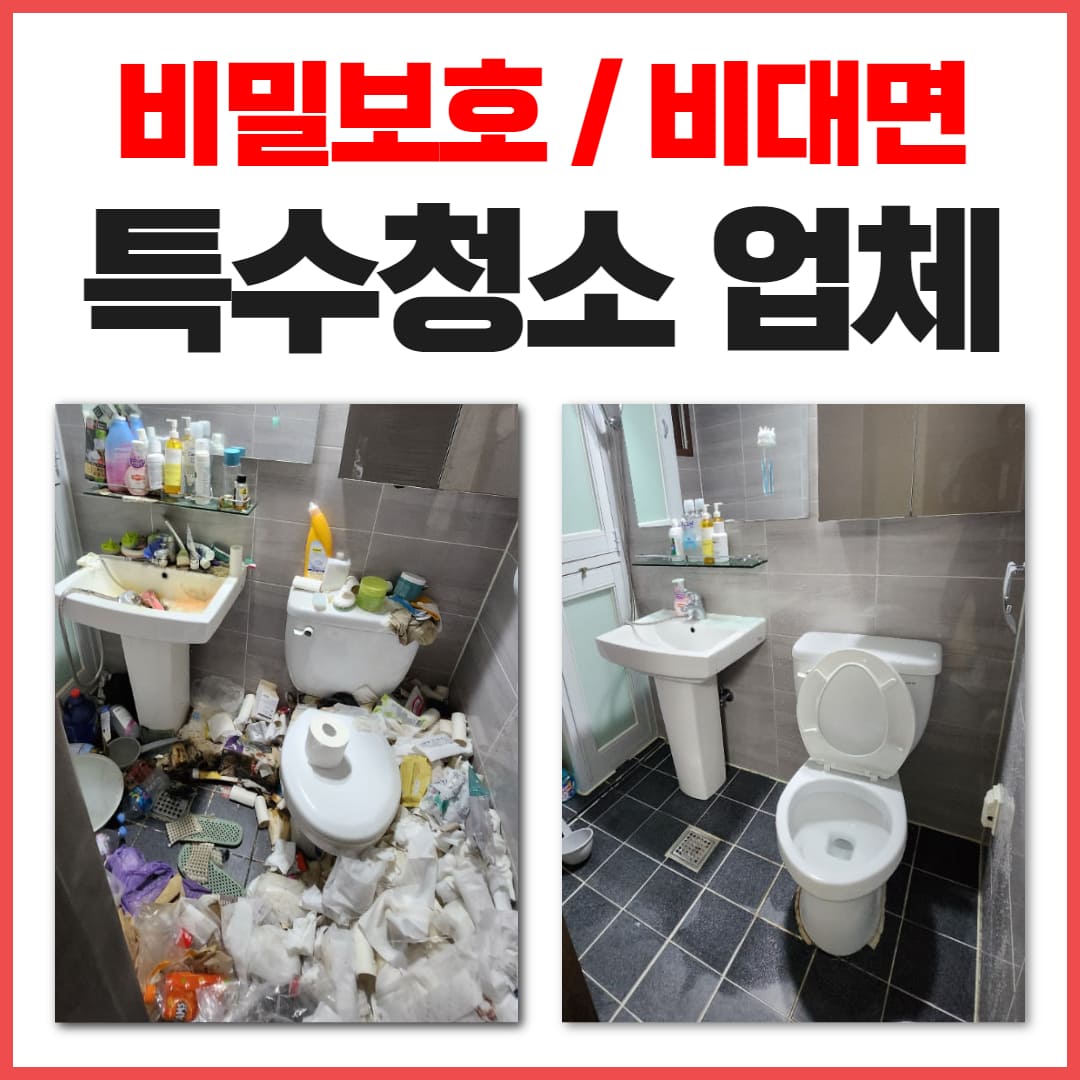 우아한정리 쓰레기집 특수청소 가격
