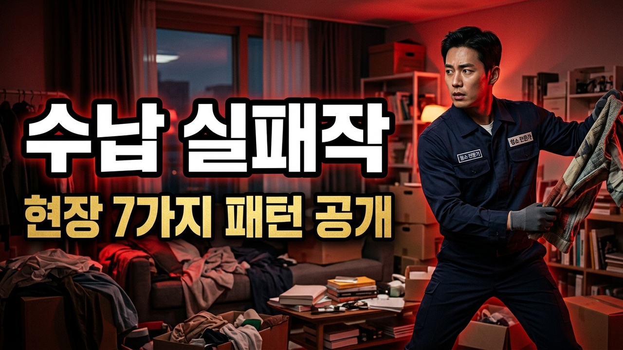 집정리노하우 7가지: 2026년 04월 현장에서 본 수납 실패 패턴