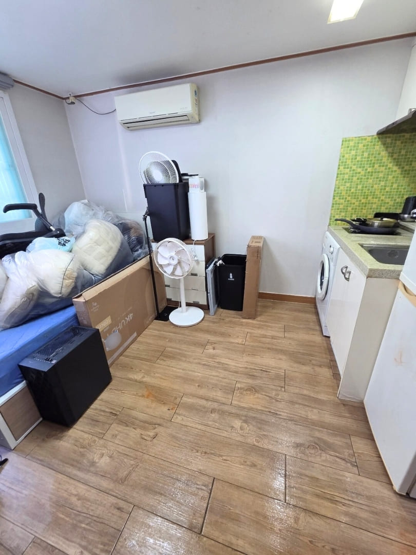 부산 쓰레기집 주방 청소