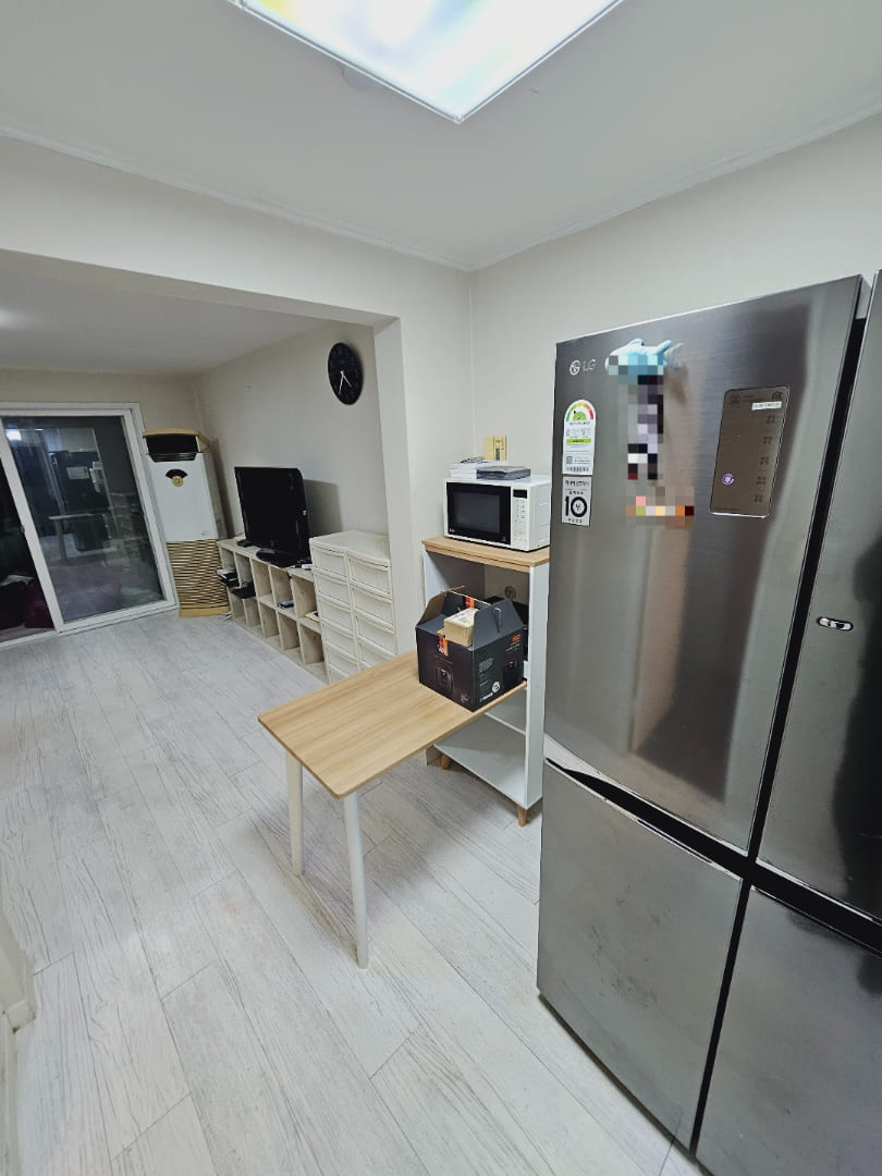 쓰레기집 주방 식탁 청소