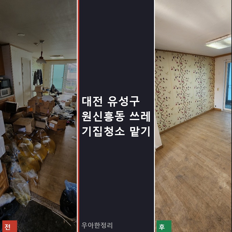 원신흥동 쓰레기집청소 비용 업체 후기