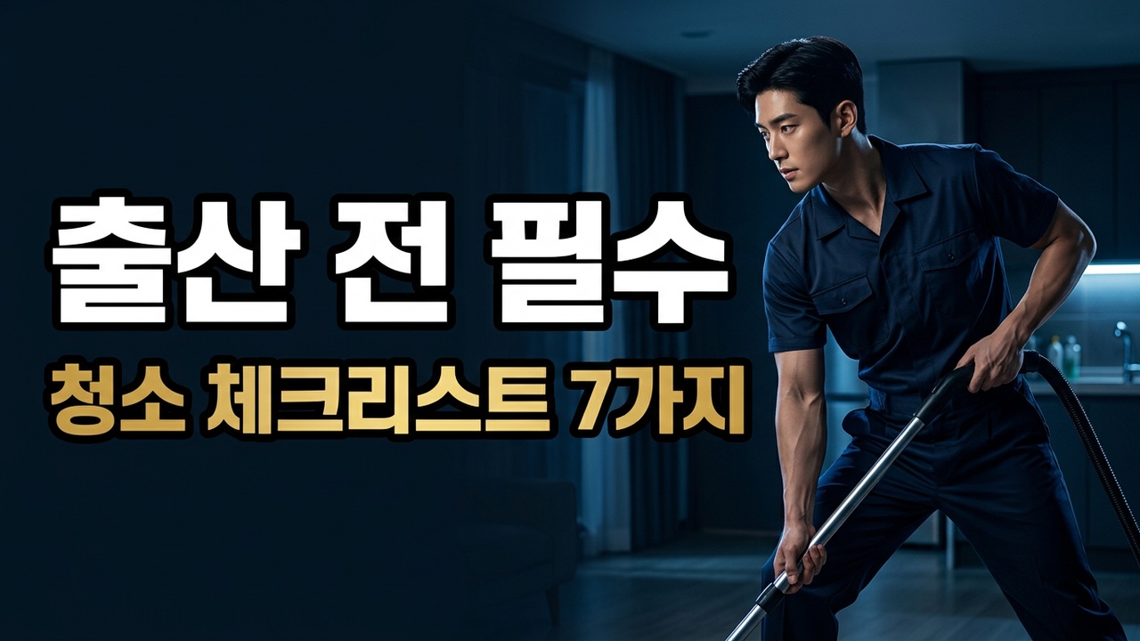 아기 태어나기 전 집 청소 체크리스트 7가지 (2026년 신생아 맞이 준비)