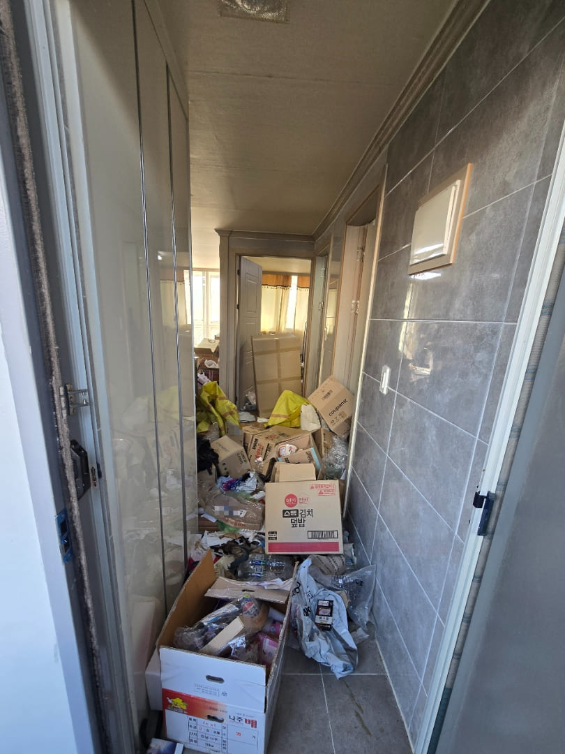 광진구 중곡동 이사쓰레기, 청소 걱정 끝! 작업전 이미지