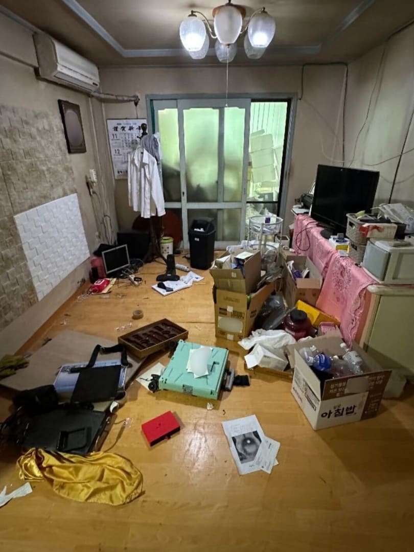 우아한정리 부산 거실 이사 폐기물