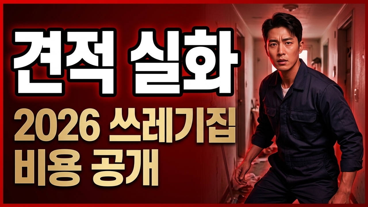 양평군 쓰레기집 청소 업체 비용, 2026년 실제 현장 견적 공개