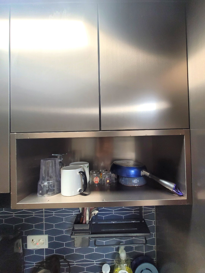 쓰레기집 주방 수납장 청소