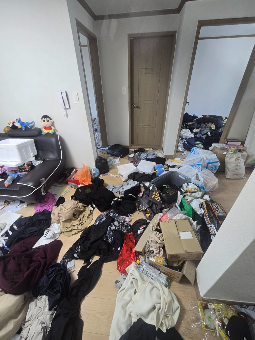 도봉동 이사쓰레기청소 할인받는 꿀팁 공개! 작업전 이미지