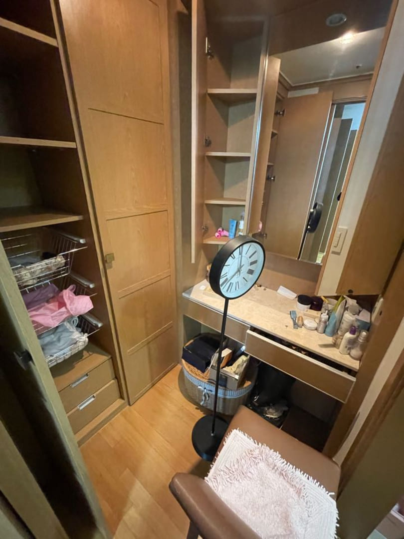 안방 화장대 고인 유품