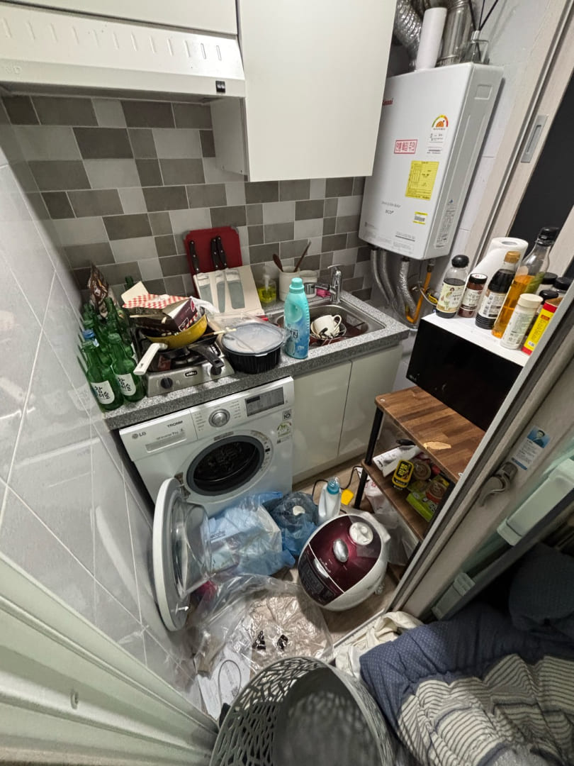 야동동 원룸 청소, 합리적 비용으로 해결하는 법! 작업전 이미지