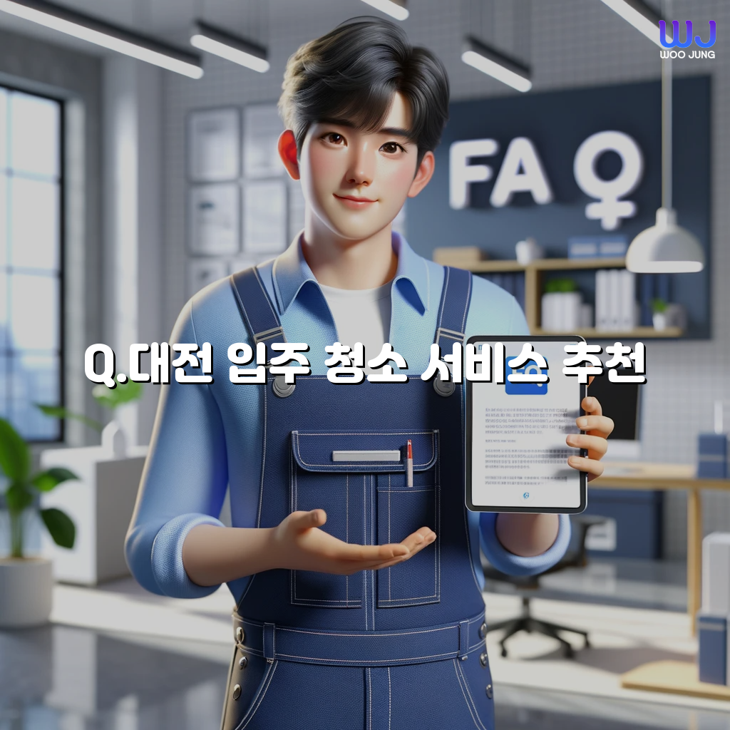 대전 입주 청소 서비스 추천