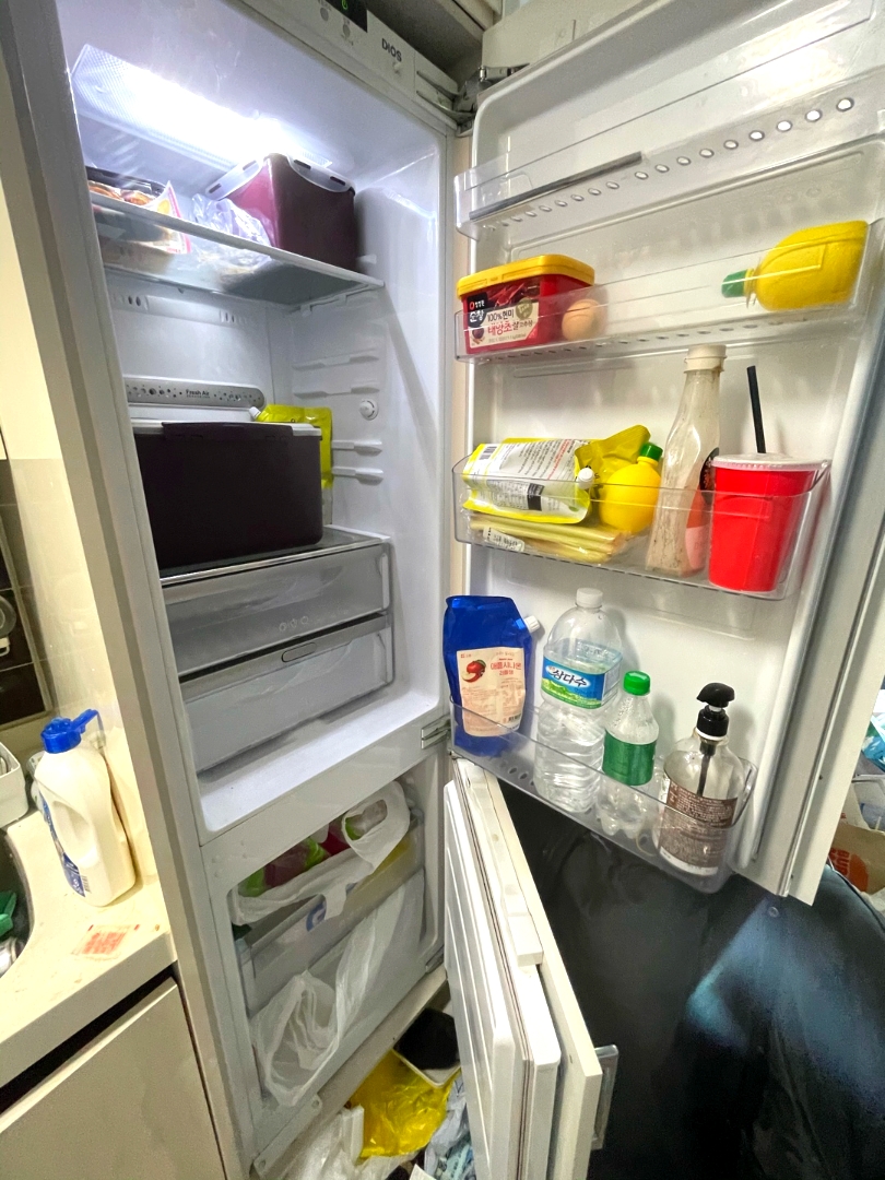 쓰레기집 냉장고