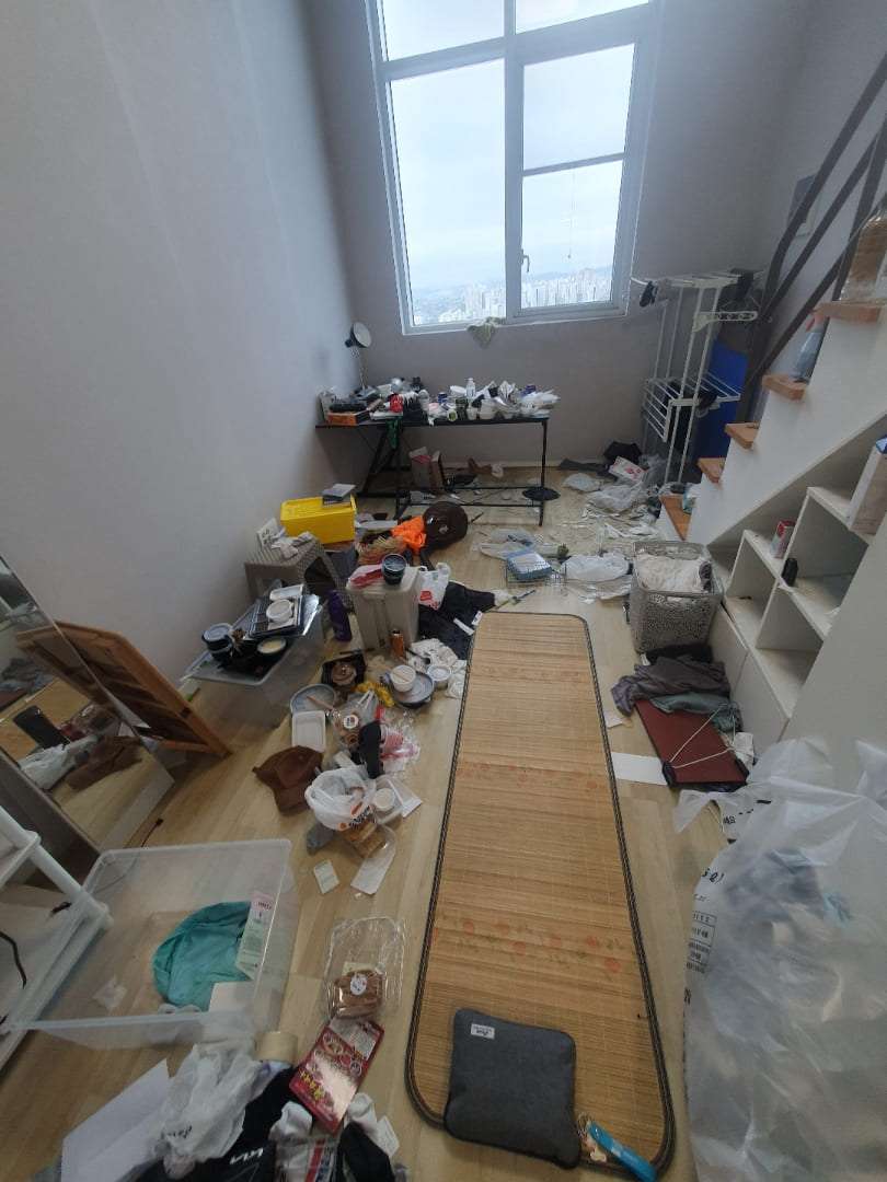 경남 밀양시 상남면, 가정폐기물 처리 전문가 등장! 작업전 이미지