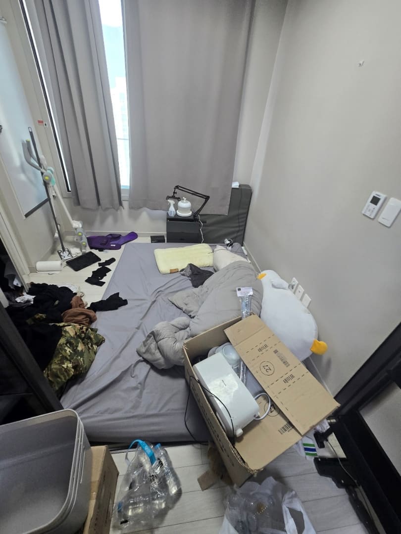 부산 원룸 안방 이사폐기물