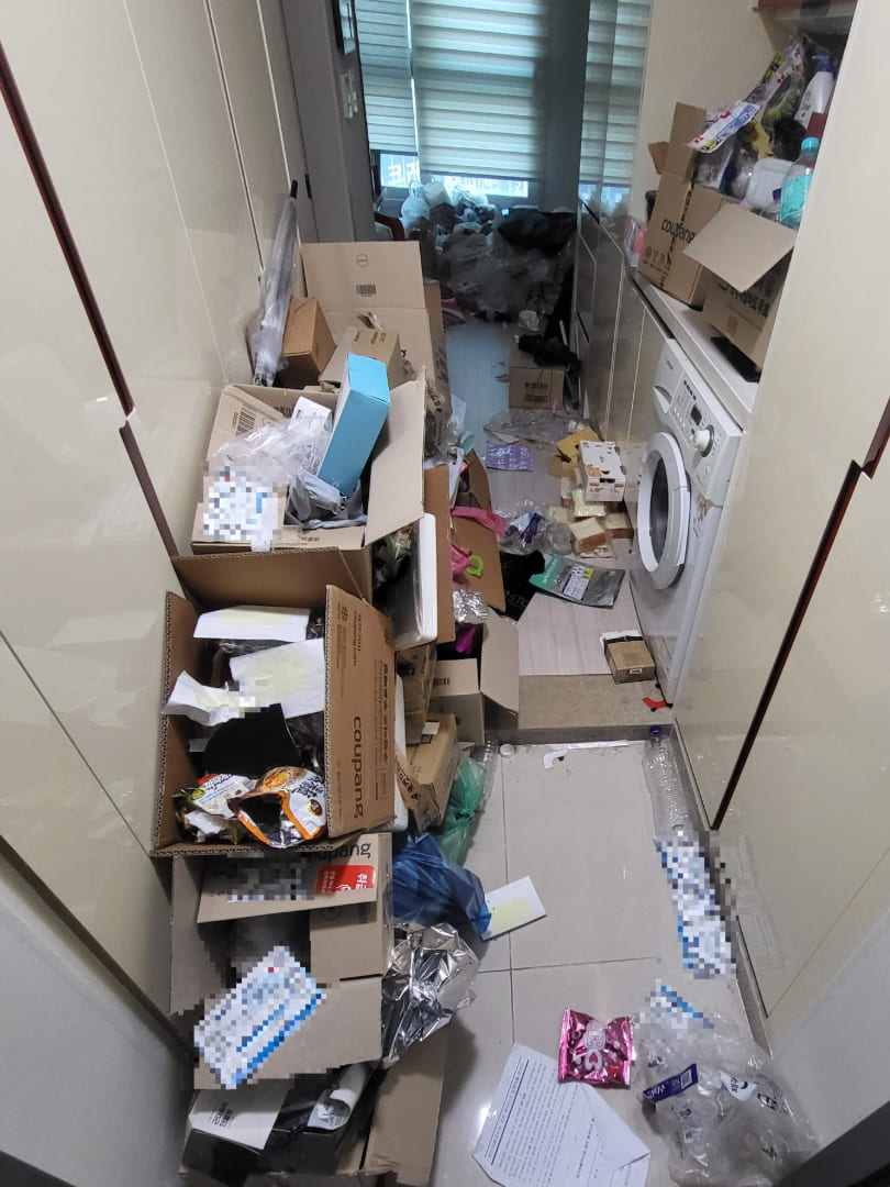 김해 주촌면, 집쓰레기청소 전문 서비스 등장! 작업전 이미지