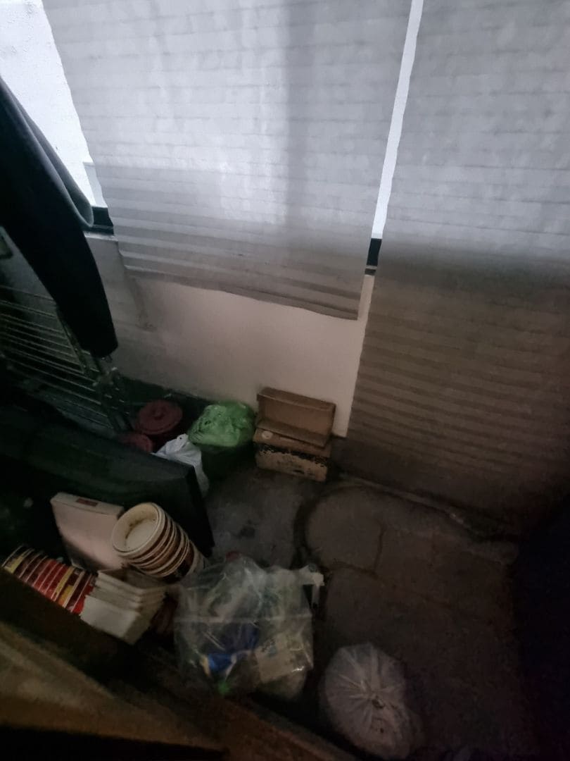 쓰레기집 베란다