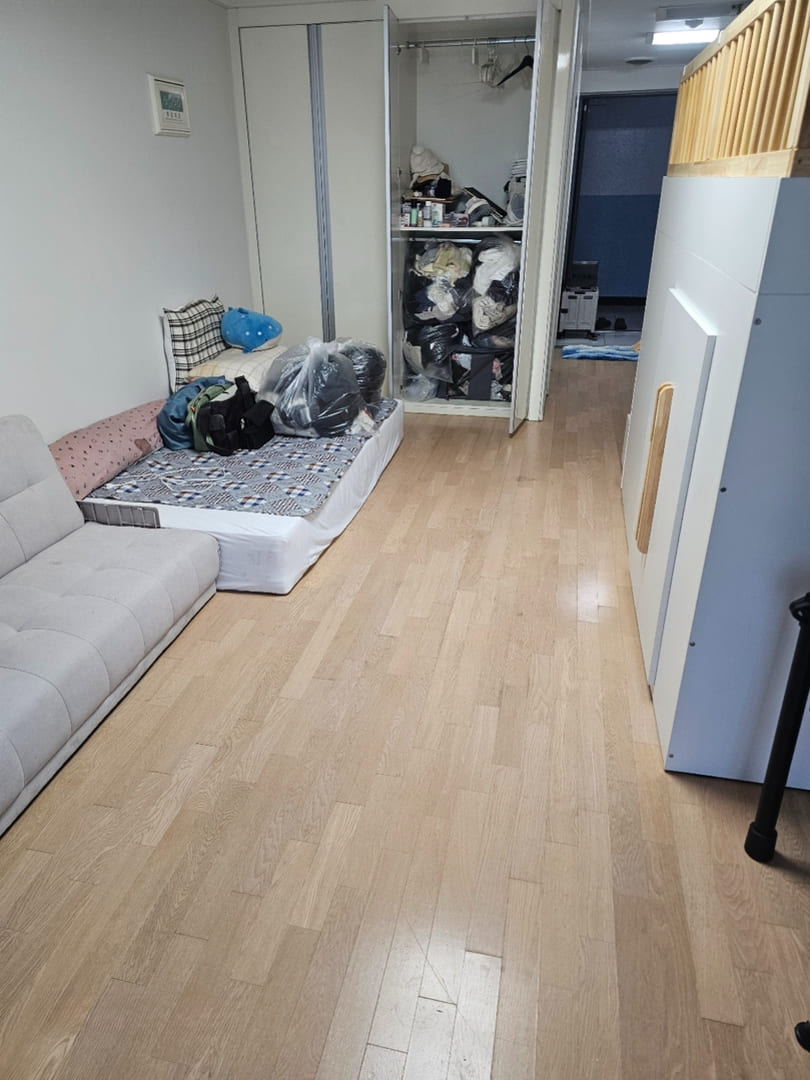 부산 쓰레기집 청소