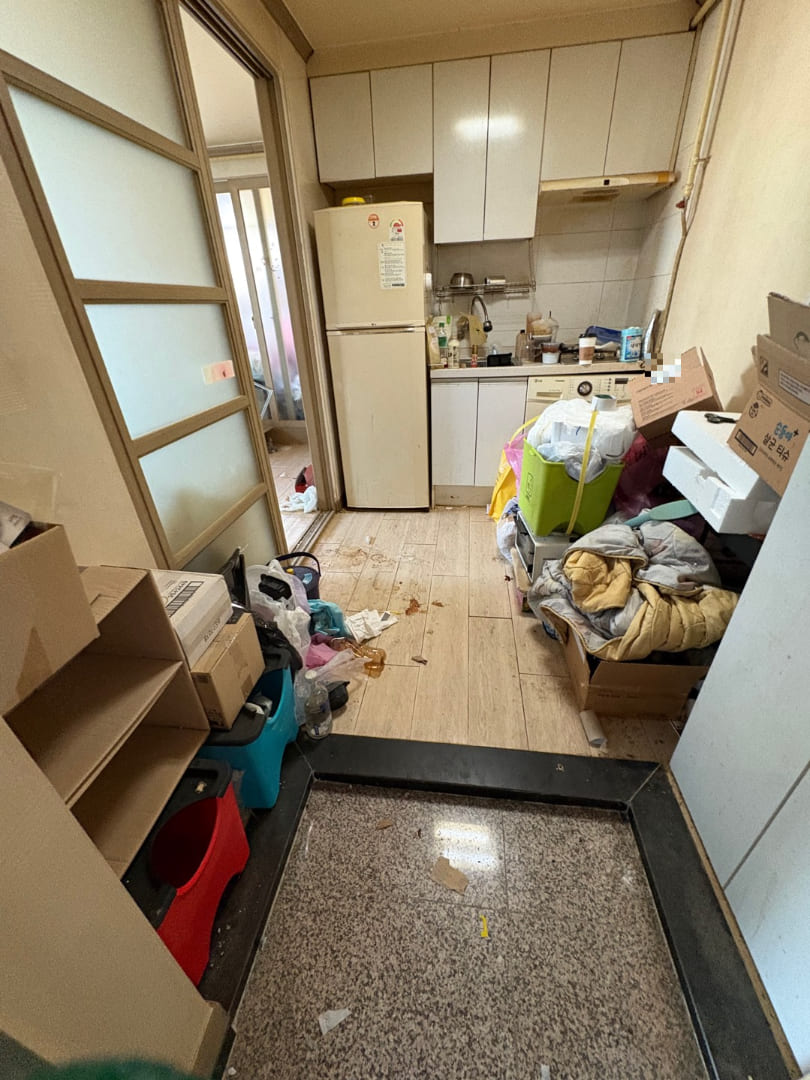 김해 주촌면, 집쓰레기청소 전문 서비스 등장! 작업전 이미지