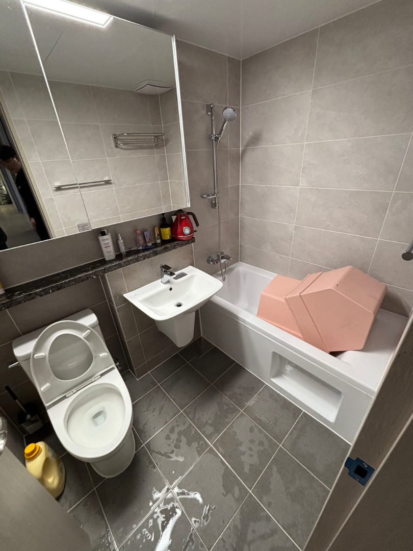 금촌동 쓰레기집, 청소의 혁신적인 해결책은? 작업후 이미지