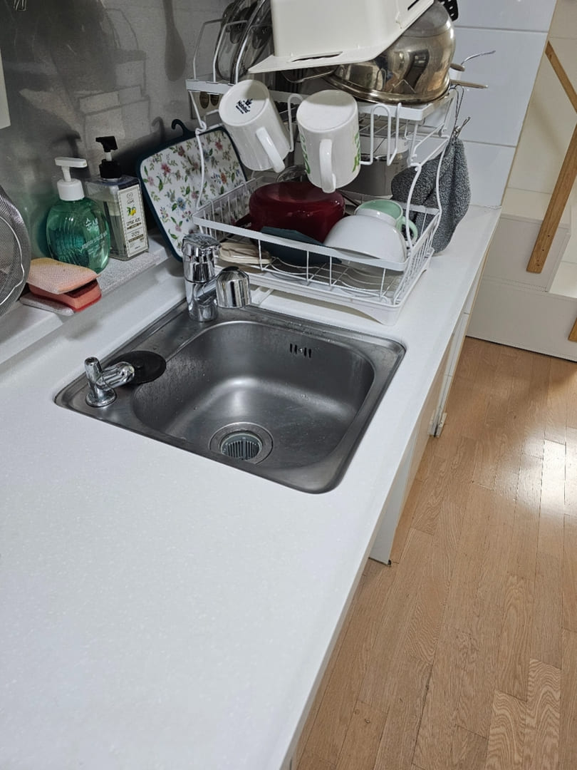 부산 쓰레기집 싱크대 청소