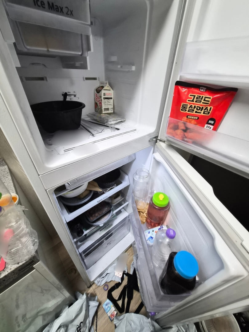 냉장고 쓰레기집특수청소비용