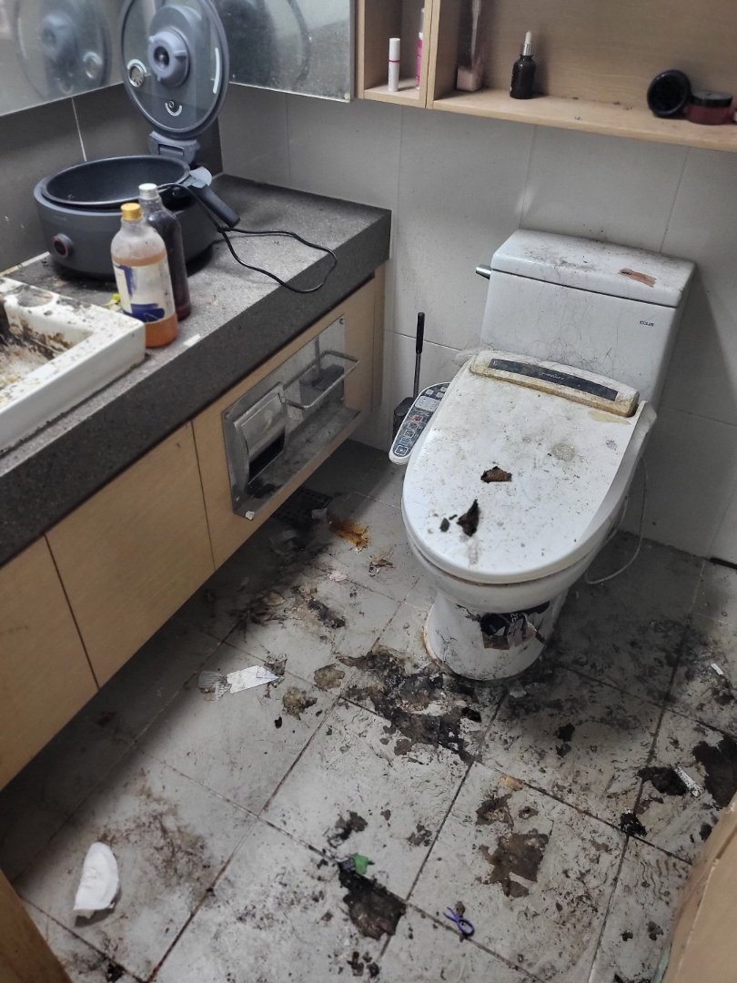 동대문구 회기동, 쓰레기수거 해결책 여기! 작업전 이미지