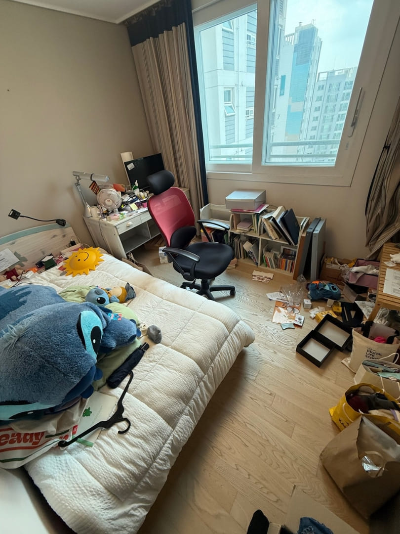 서울 침실 가정 폐기물