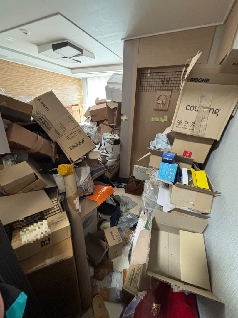 파주시 상지석동, 집쓰레기 청소 고민 해결! 작업전 이미지