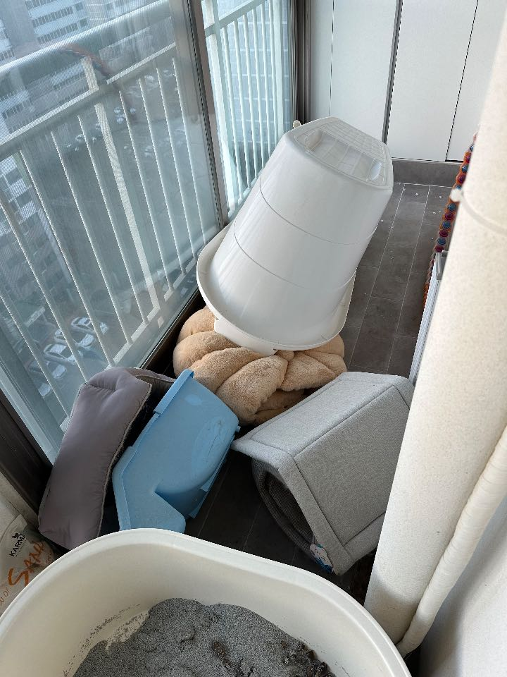 이사폐기물 처리 전 사진