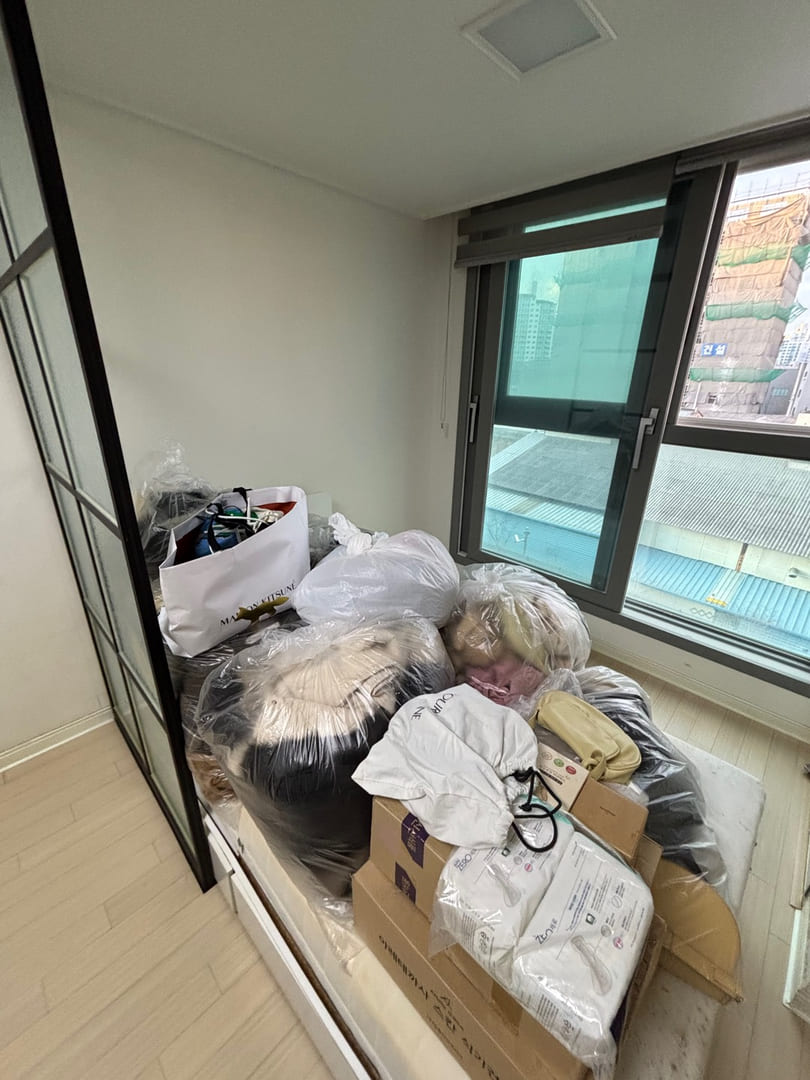 목포 쓰레기집 안방 특수청소