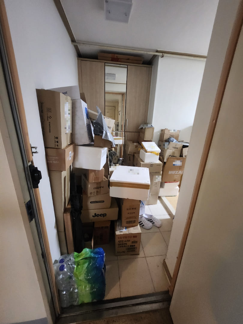 충남 논산시 성동면, 저렴한 폐기물 처리 방법 작업전 이미지