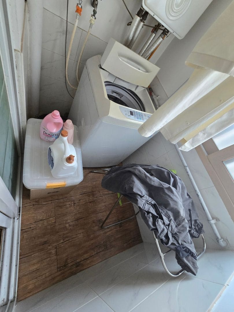 쓰레기집 베란다