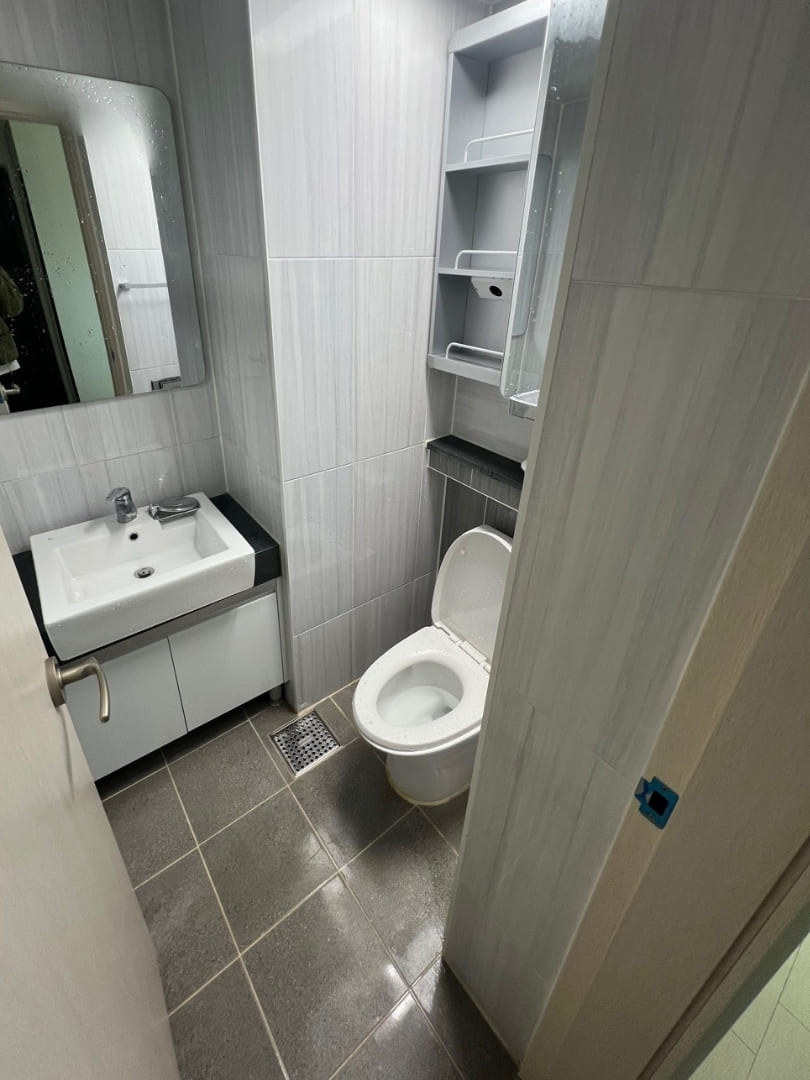 쓰레기집특수청소 화장실 완료