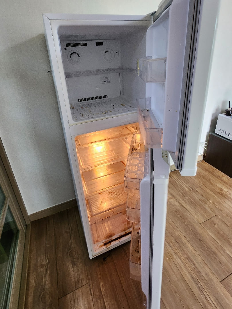 냉장고 거주청소