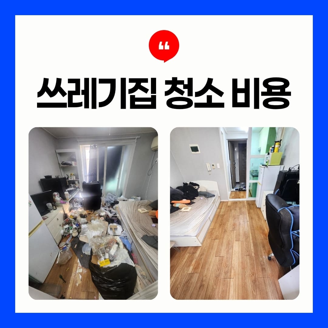 우아한정리 쓰레기집청소 특수청소 비용, 정말 부르는 게 값일까 현장 추가금 자세히 살펴보기