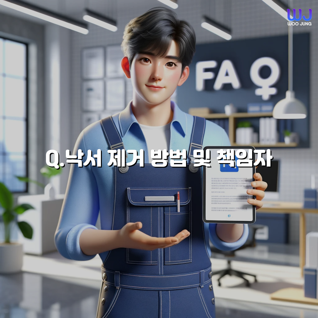 낙서 제거 방법 및 책임자 - 우아한정리, 우정 FAQ : 자주묻는질문 답변 FAQ - 폐기물처리비용, 쓰레기집청소비용, 정리수납비용,  유품정리 비용