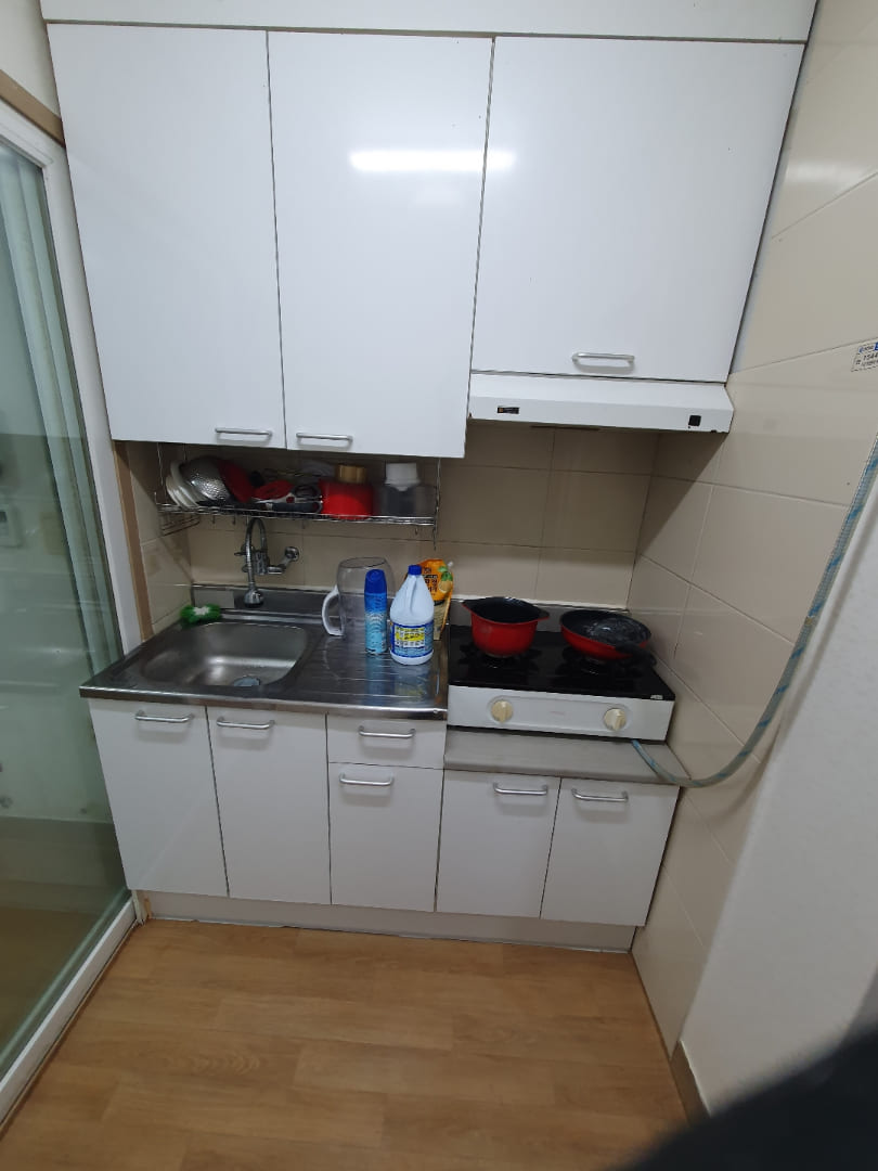 쓰레기집 주방 청소