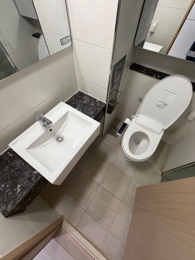 화장실 천안특수청소알바 청소 후