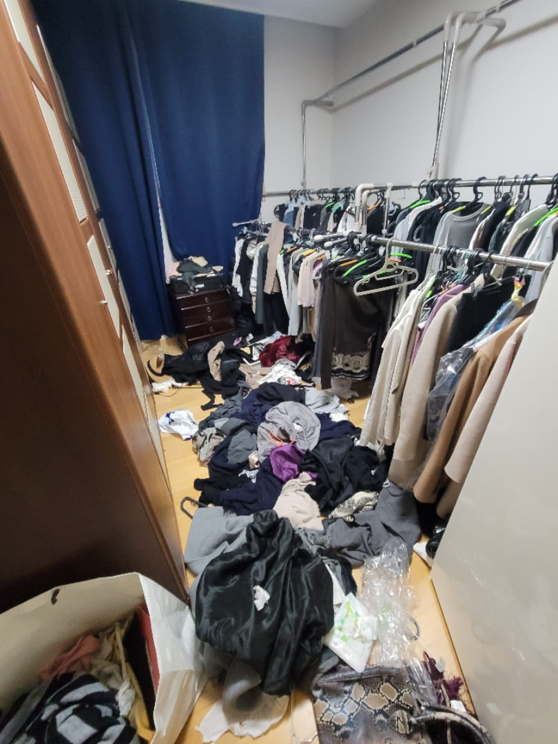 아파트 드레스룸