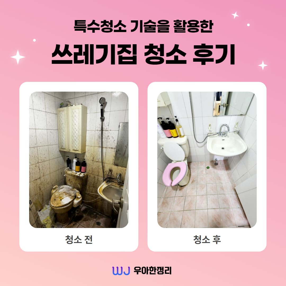 특수청소 기술을 활용한 쓰레기집청소 후기